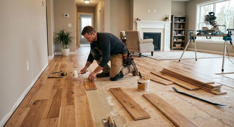 Engineered Wood Installation in Savage, MN