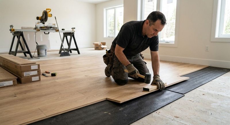 Engineered Wood Installation in Savage, MN