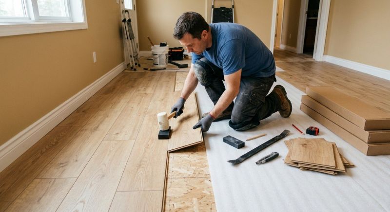 Laminate Floor Installation in Lakeville, MN