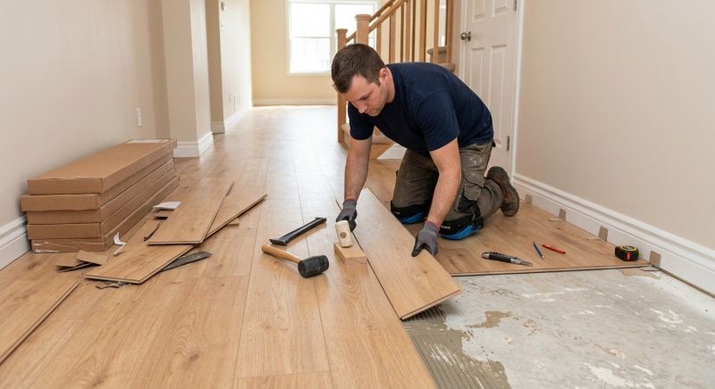 Laminate Floor Installation in Saint Paul, MN