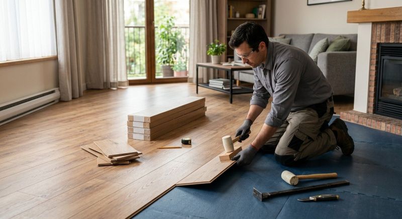 Laminate Floor Replacement in Hastings, MN