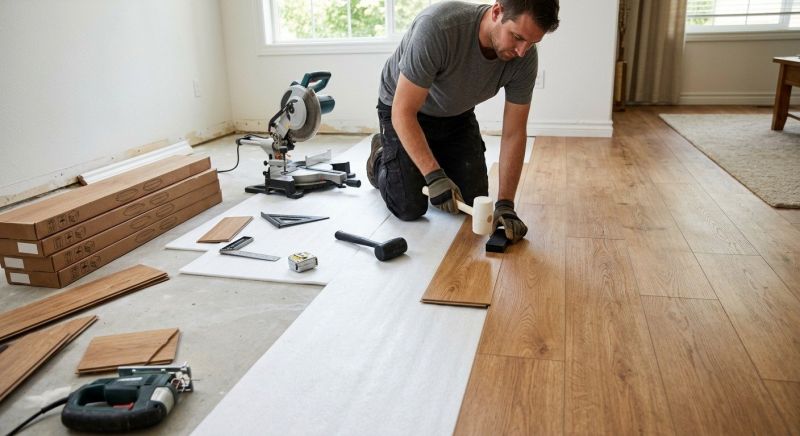 Laminate Floor Replacement in Northfield, MN