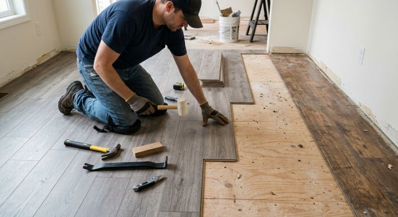 Laminate Floor Replacement in Ramsey County, MN