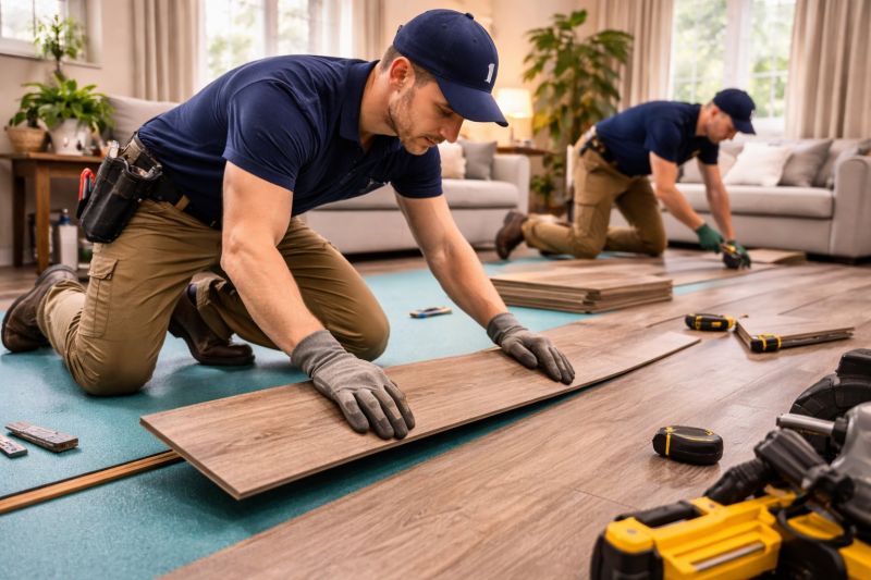 Laminate Floor Replacement in South Saint Paul, MN