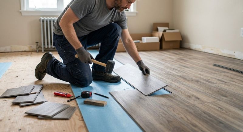 Linoleum Floor Installation in Belle Plaine, MN