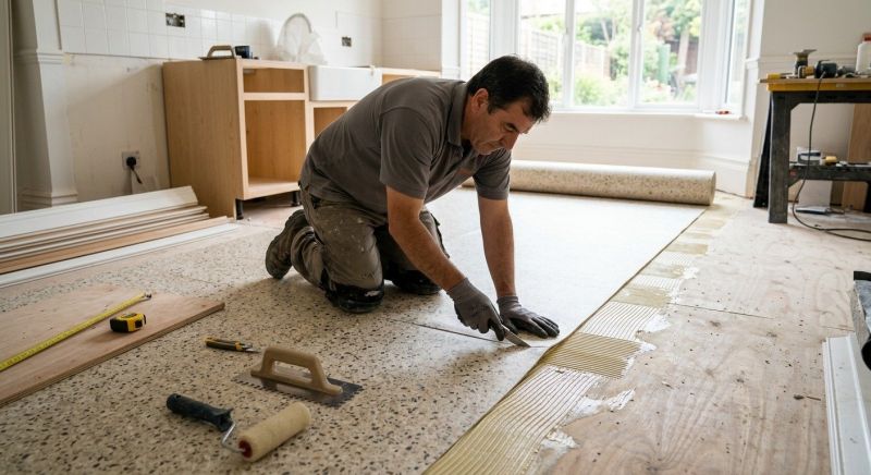 Linoleum Floor Installation in Hopkins, MN