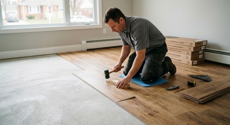 Linoleum Floor Installation in Ramsey County, MN