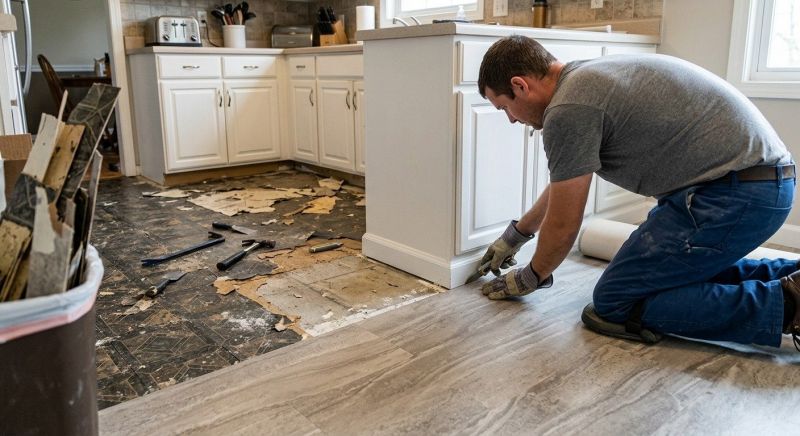 Linoleum Floor Installation in Washington County, MN