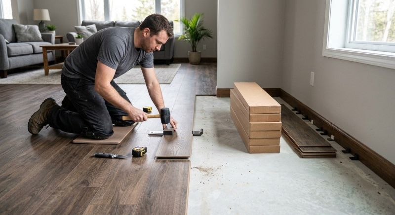 Luxury Vinyl Tile Installation in Chanhassen, MN