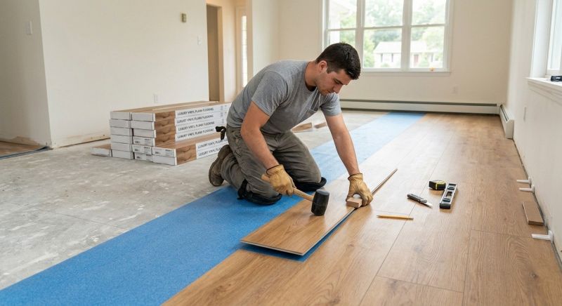 Lvt Flooring Installation in Chaska, MN