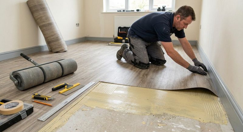 Sheet Vinyl Installation in Prior Lake, MN