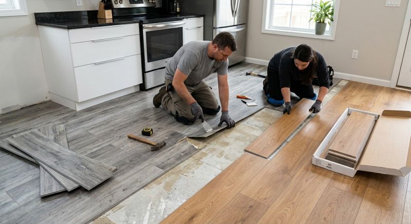 Vinyl Tile Replacement in Savage, MN